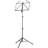 K and M Heavy Duty Music Stand Regular Black
