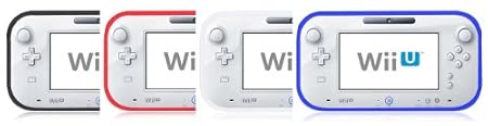 Ionic Silicon Skin Case Covers for Nintendo Wii U (Black/Blue/White/Red)