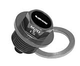 Magnetic Oil Pan Drain Plug Subaru Impreza Forester Sti WRX Outback Gunmetal