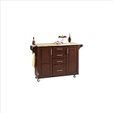 Home Styles Furniture Cherry Kitchen Cart