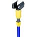 Wilen A70642, Super Jaws Color Guard Fiberglass Wet Mop Handle, 1" Diameter x 60" Length, Blue (Case of 12)