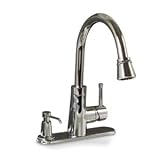 Premier Essen Kitchen Faucet & Soap Dispenser Chrome