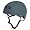 Triple Eight Brainsaver Rubber Men's Skateboard Helmet - Small - Gunmetal