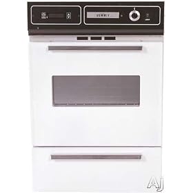 Summit : 24 in chGas Wall Oven w  Electronic Ignition Clock Timer WHI by 
