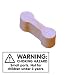 Wooden 0-in MM Straight Track Adapter Connector Thomas Train Track