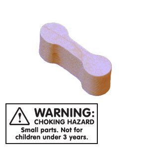 Wooden 0-in MM Straight Track Adapter Connector Thomas Train Track