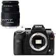 Sigma SD-15 Digital SLR Camera Body, with 50-200mm f/4-5.6 DC OS HSM Compact Telephoto Zoom Lens for Sigma AF Digital SLR Cameras - USA Warranty