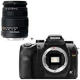 Sigma SD-15 Digital SLR Camera Body, with 50-200mm f/4-5.6 DC OS HSM Compact Telephoto Zoom Lens for Sigma AF Digital SLR Cameras - USA Warranty
