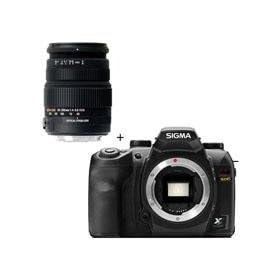 Sigma SD-15 Digital SLR Camera Body, with 50-200mm f/4-5.6 DC OS HSM Compact Telephoto Zoom Lens for Sigma AF Digital SLR Cameras - USA Warranty