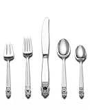 International Silver Joan of Arc 46-Piece Flatware Set with Chest