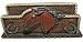 Horse Head Letter/Mail or Napkin Holder with Western Theme Accents 8