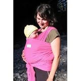 Sleepy Wrap Baby Wrap Carrier -Dark Pink