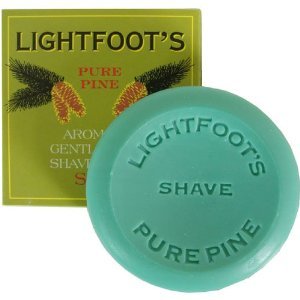 Lightfoot Pine Shave Cream Soap 2.8 oz bar