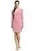 Suntasty Women's Cotton Sleepwear Lace Nightshirt Knit Lounger Cute Nighty Nightgown