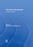 The Brown government : a policy evaluation