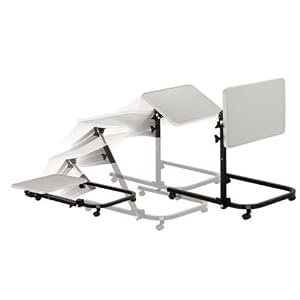 Multi-position Pivot & Tilt Overbed Table