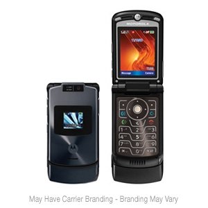 Motorola RAZR V3xx Unlocked GSM Cell Phone (Gray)