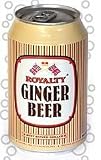 Royalty Ginger Beer 11oz (Case of 24 Cans)