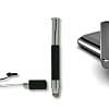 Aponyo "Mini" - Extendable Stylus for iPad, iPhone & Other Capacitive Touch-screens (Black)