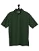 Premium Quality Men's Easy Care Engineer Golf Sport Shirt With Pocket - Forest Green