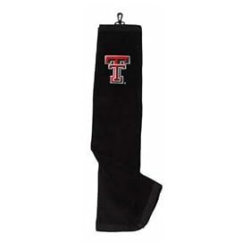 Texas Tech Embroidered Tri-Fold Golf Towel