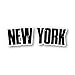 New York Sticker City Stickers - Laptop Stickers - 2.5