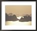 Ha Long Bay and Karst Hills at Sunset, Vietnam Framed Art Poster Print by Keren Su, 2...