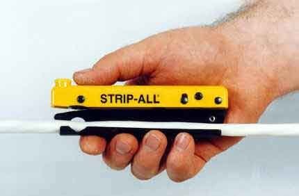 Seatek SA200SK Strip-All Cable & Wire Stripper with Wire Stripper, Utility Knife & A-201 Adapter