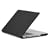 Speck Products See Thru Satin, Soft Touch Hard Shell Case, for Pro 15-inch MacBook Aluminum Unibody/Black Keyboard (Black)