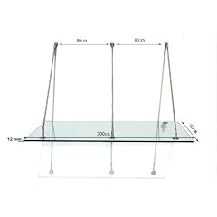 Glasvordach Vordach Haust�rdach 200 x 90 VSG Verbundsicherheitsglas