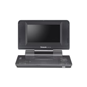 Panasonic DVD-LS70EB-K Portable DVD Player with 7-inch LCD Screen