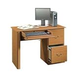 Sauder Orchard Hills Small Wood Computer Desk in Carolina Oak