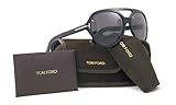 TOM FORD Henri TF141 Sunglasses TF 141 Black 01A Frame