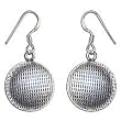 Silver Earring for Girls Dangle Style 1.35 inches (ers256)