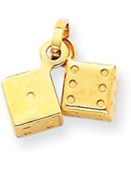 14k Dice Charm