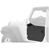 Bestop 51803-01 Black HighRock 4X4 Element Front Door Enclosure Kit for Wrangler JK including Unlimited - Front doors only