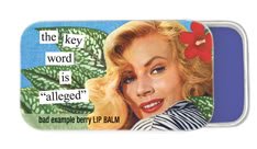 the key word is "alleged" bad example berry Lip Balm