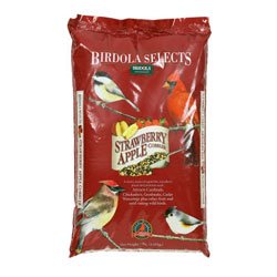 Birdola Selects Strawberry Apple Cobbler Seed Mix for Wild Birds by Birdola