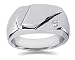 0.07 ctw Men's Diamond Ring in Platinum