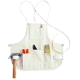 Custom LeatherCraft C10 12 Pocket Canvas Bib Apron