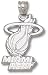 Miami Heat Sterling Silver Pendant