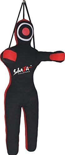 MMA Training Grappling Dummy Man-Shaped Wrestling Punching Bag Black - 59 inches