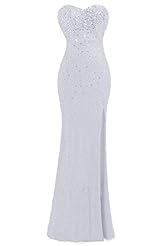 Crystals Crystal Sequined Sheath Evening Dress/Pageant Dress/Prom Dress 
