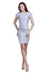 Taffeta Bridesmaid Dress/Mother-of-the-Bride Dress 