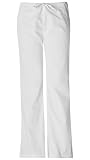 Dickies Junior Fit Flare Leg Pant-Dickies White, Small Petite