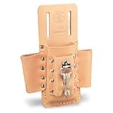 6-1/2x8-1/2 4-Pocket Leather Tool Pouch