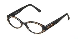 "Boa RL Black" Hand Painted Reading Glasses (+0.00 - +3.00)