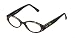 "Boa RL Black" Hand Painted Reading Glasses (+0.00 - +3.00)
