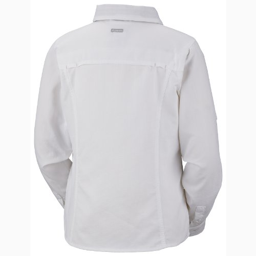 Columbia Girl's Silver Ridge Long Sleeve Shirt blanc (Taille cadre: 122-128) chemise