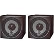 PYLE HOME PCB3BK 3 100-WATT MINI-CUBE BOOKSHELF SPEAKERS (BLACK)